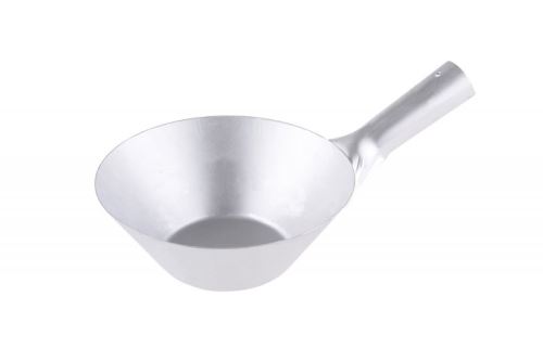 Zednická naběračka na násadu ocelová 215mm