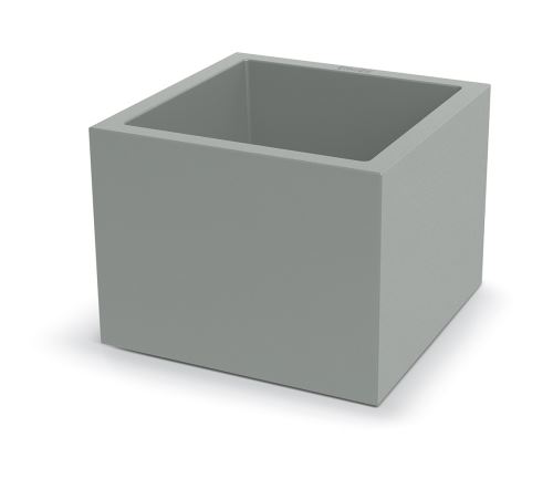 Květináč GENECA SQUARE 58 cm- barva: betonová šedá