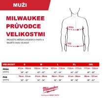 MILWAUKEE M12HPJBL3-0(XL)  Pánská vyhřívaná prošívaná bunda s kapucou HEXON černá XL 4932493840 (1)