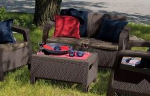 KETER BAHAMAS 230683 Set zahradní, hnědá barva 17202269 (3)