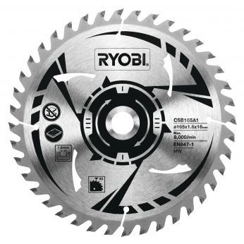 RYOBI CSB165A1 165 mm kotouč do akumulátorové okružní pily