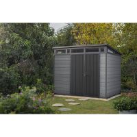 KETER 17210836 CORTINA 9x7 zahradní domek, 279 x 218 x 226 cm, šedý 255060 (1)