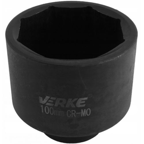 VERKE Gola ořech 100mm, 8 hran, nástrčná hlavice 1" V39440