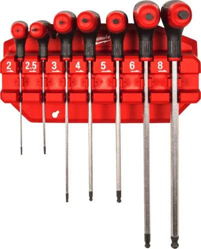 MILWAUKEE 4932498677 Sada T Imbusů šestihranných šroubováků s komfortní rukojetí, 7ks