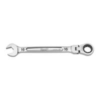 MILWAUKEE Maxbite ráčnový klíč s flexibilní hlavou - metrický - 16mm MILWAUKEE Maxbite ráčnový klíč s flexibilní hlavou - metrický - 16mm