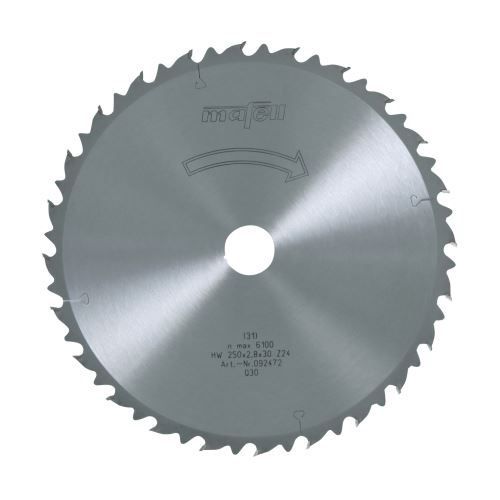 MAFELL 092472 Pilový kotouč -HM,250x2,8x30 mm Z24