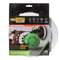 Brusný papír 10 ks.  Procraft КB225.80