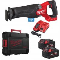 MILWAUKEE M18ONEFSZ-502X Aku šavlová mečová pila ocaska 2x5Ah v kufru MILWAUKEE M18ONEFSZ-502X Aku šavlová mečová pila ocaska 2x5Ah v kufru