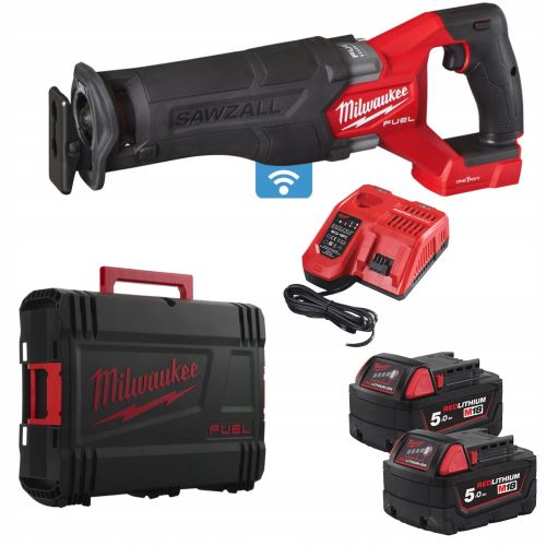 MILWAUKEE M18ONEFSZ-502X Aku šavlová mečová  pila ocaska 2x5Ah v kufru