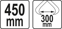 YATO Hák pro zvedání dřeva lesnický 450mm (4)