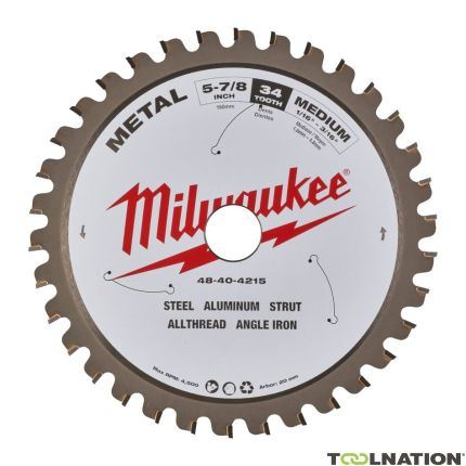 MILWUKEE 48404070 kotouč pro okružní pily na kov 135x20x1,6x30