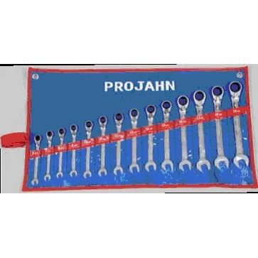 PROJAHN GearTech Sada ráčnových klíčů  s přepínací páčkou 14 dílů