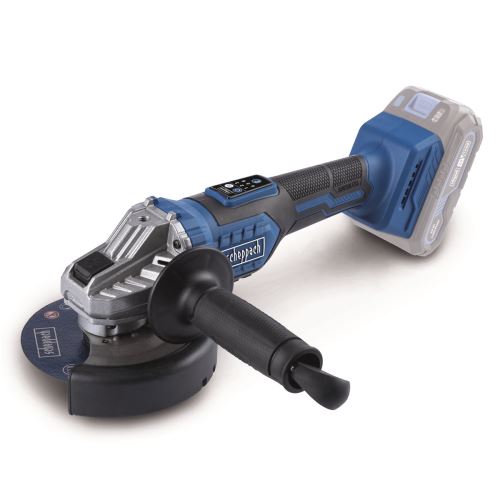 Scheppach BC-AG125-X aku 20V IXES bezuhlíková úhlová bruska 125mm bez baterie a nabíječky