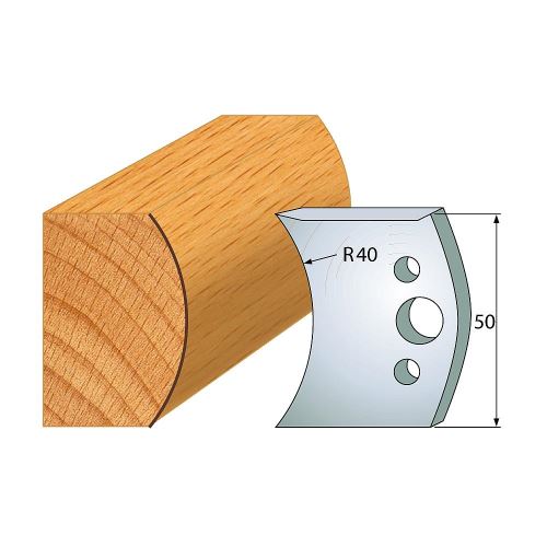IGM F026-555  profi 555 pár nožů 50x4mm SP