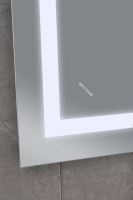 Koupelnové zrcadlo s LED osvětlením, protizamlžovací funkcí a regulací jasu, MR08-80×60-REVERSE Tall (5)