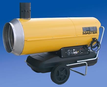 MASTER BV 110 E  Mobilní naftové topidlo topení s nepřímým spalováním