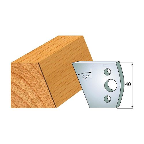 IGM profil 001 - pár nožů 40x4mm SP