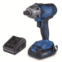 Scheppach C-ID180-X-SET S aku 20 V IXES rázový utahovák + 2Ah baterie + nabíječka 2,4 A Scheppach C-ID180-X-SET S aku 20 V IXES rázový utahovák + 2Ah baterie + nabíječka 2,4 A