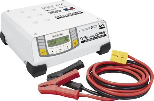 GYS GYSFLASH 30-24 HF invertorová vysokovýkonná nabíječka
