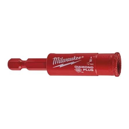 MILWAUKEE Diamond Max vrták na obklady a dlažby 1/4" 12 mm 1ks 4932498345