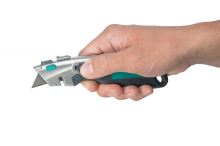 Wolfcraft profesionální dvojitý nůž s trapézovou čepelí  4106000 (15)