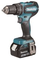 MAKITA Aku bezuhlíkový příklepový šroubovák Li-ion LXT 18V/5,0 Ah,Makpac