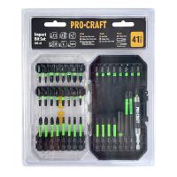 Aku rázový utahovák Procraft PS22bb + sada bitů IBS-41 + baterie a nabíječka (6)