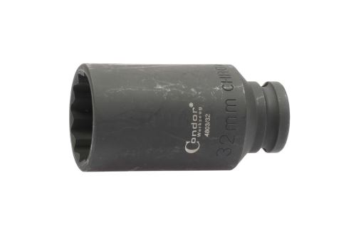 TRIUMF PROFESSIONAL Gola ořech dvanáctihran 30mm 1/2"  kovaný, prodloužený