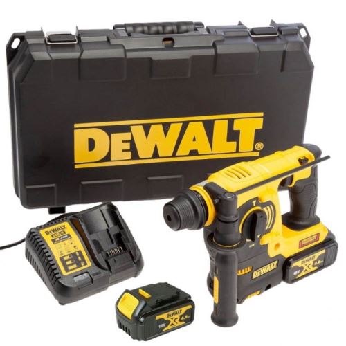 DEWALT DCH253M2 Aku kombinované kladivo 18V  2 x Li-ion 4,0 Ah / 2,1 J  AVC v kufru