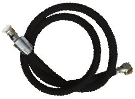 Sprchová hadice, Z02 150cm, černá
