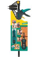Wolfcraft SET TERASA – viditelné šrouby: svěrka, vrtací přípravek, vrták se záhlubníkem, 5 podložek 6988000 (1)