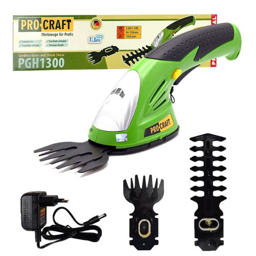 Aku nůžky na trávu Procraft PGH1300