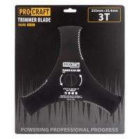 Nůž křovinořezu (D255*25.4) 3T vroubkovaný PROCRAFT