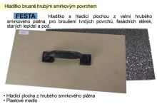 FESTA  Hladítko brusné 400x200mm s hrubým smirkovým povrchem P16