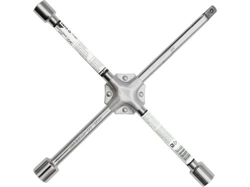 YATO YT-0802 Klíč na kola křížový 24x27x32mm + čtyřhran 3/4"