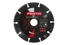 FESTA Kotouč řezný na kov diamantový rozměru 125 x1.3 mm / ocel, nerez /