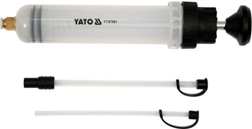 YATO YT-07083 Ruční pumpa, plnička - odsávačka oleje a kapalin 200ml