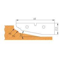 IGM Profilový nůž E 60x17,7x2mm pro F632-182