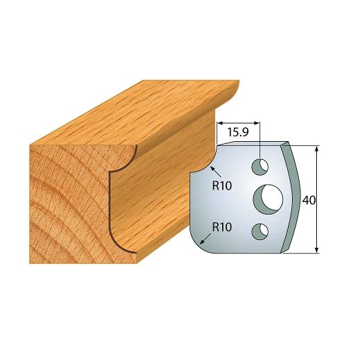IGM profil 175 - pár nožů 40x4mm SP