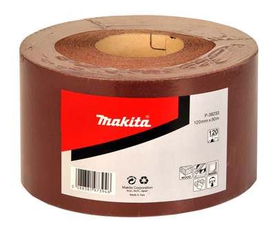 MAKITA brusný papír 120mm K400 role 50m
