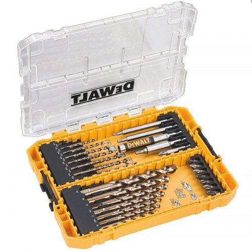 DEWALT DT70756 sada vrtáků do kovu EXTREME 2 HSS-G 1-12mm a bitů, 35 dílů