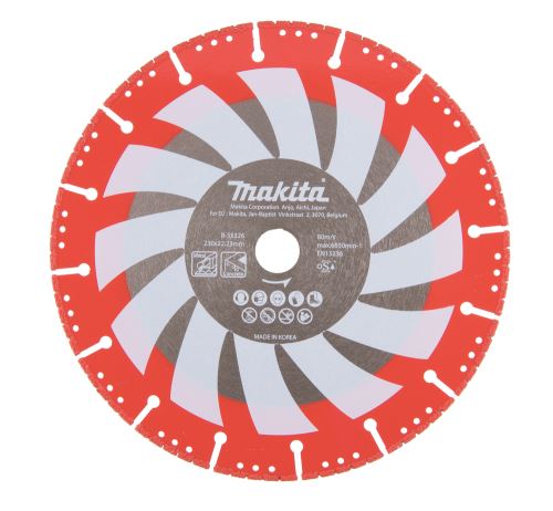 MAKITA kotouč řezný diamantový RESCUE 230x22.23mm