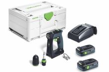 FESTOOL Akumulátorový vrtací šroubovák CXS 18 TBX4,0 I-Plus FESTOOL Akumulátorový vrtací šroubovák CXS 18 TBX4,0 I-Plus