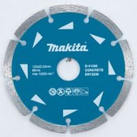 MAKITA segmentový diamantový kotouč  125x22,23mm  10ks