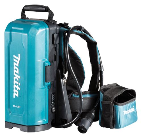 MAKITA zdroj externí LXT 2x18V (plastový batoh pro 4ks akumulátoru) PDC01