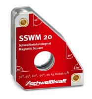 Schweißkraft Permanentní svařovací úhlový magnet SSWM 20