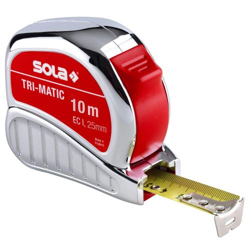 SOLA 50023501 metr svinovací TriMatic TM 10 m x 25 mm
