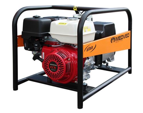 MEDVED Grizzli GR9000H benzínová  400V elektrocentrála  motor Honda