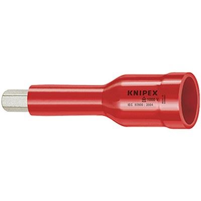 KNIPEX  Nástrčný klíč izolovaný 8 x 1/2