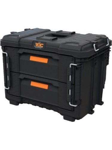 KETER 17212781 ROC PRO GEAR 2.0 Box se dvěma zásuvkami 56,5x37,5x41,3 cm 259841